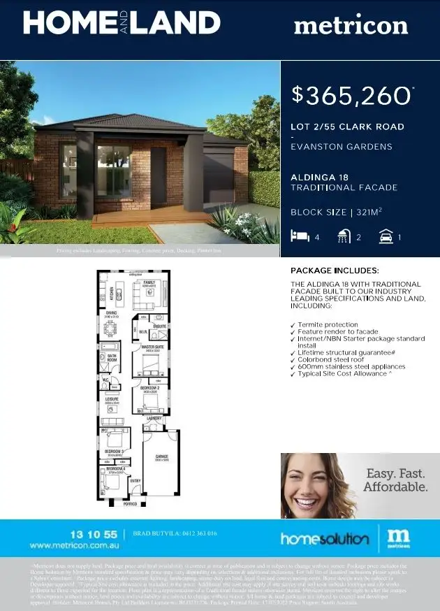 Second view of Homely land listing, 2/55 Clark Road, Evanston Gardens SA 5116