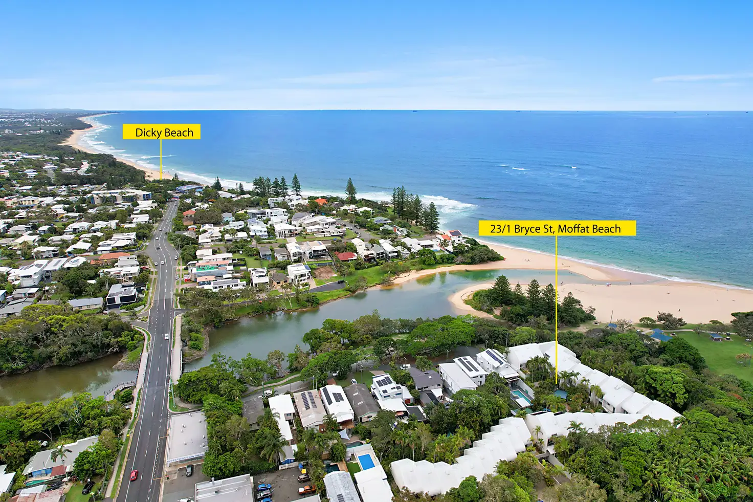 Main view of Homely unit listing, Unit 23/1 Bryce Street, Moffat Beach QLD 4551