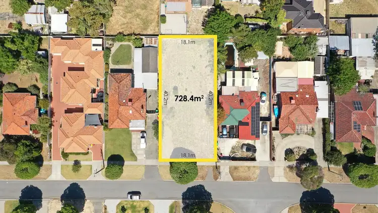 Main view of Homely land listing, 15 Tratton Street, Balga WA 6061