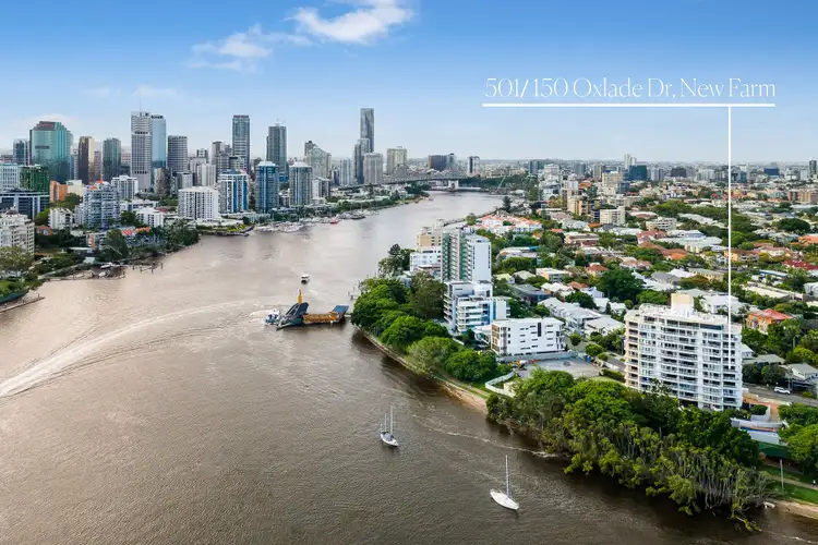 Second view of Homely apartment listing, 501/150 Oxlade Drive, New Farm QLD 4005