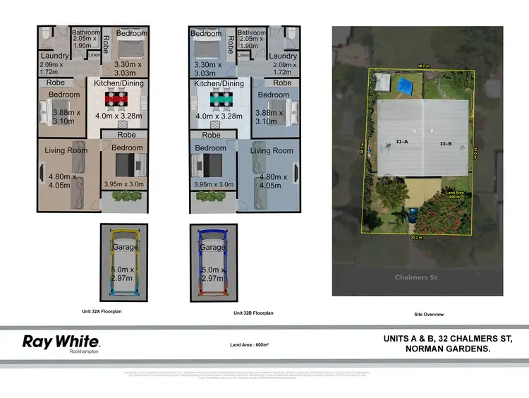 Second view of Homely house listing, 1 & 2/32 Chalmers Street, Norman Gardens QLD 4701