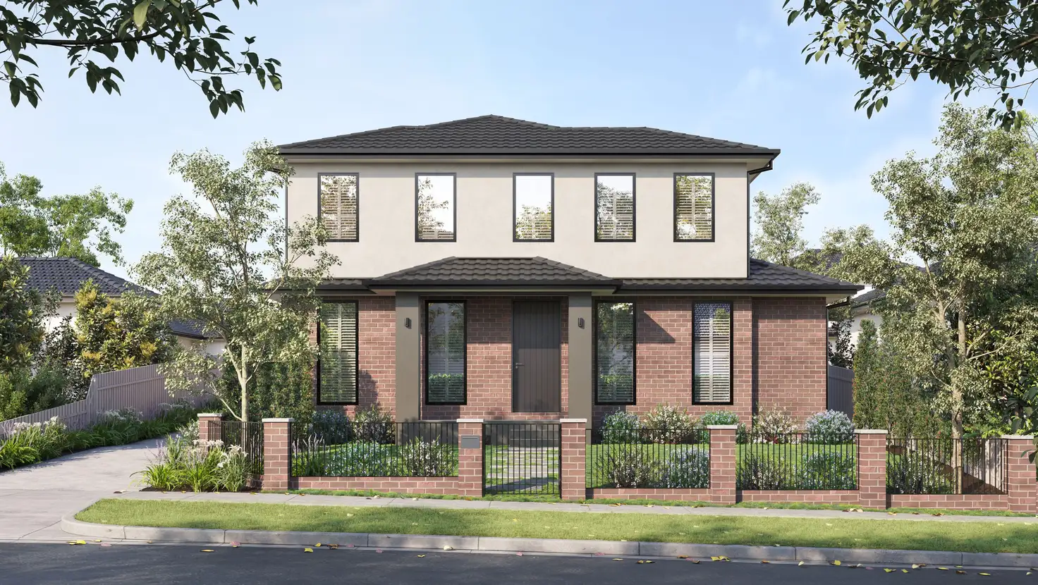 Main view of Homely townhouse listing, 2&3/5 Lee Avenue, Mount Waverley VIC 3149