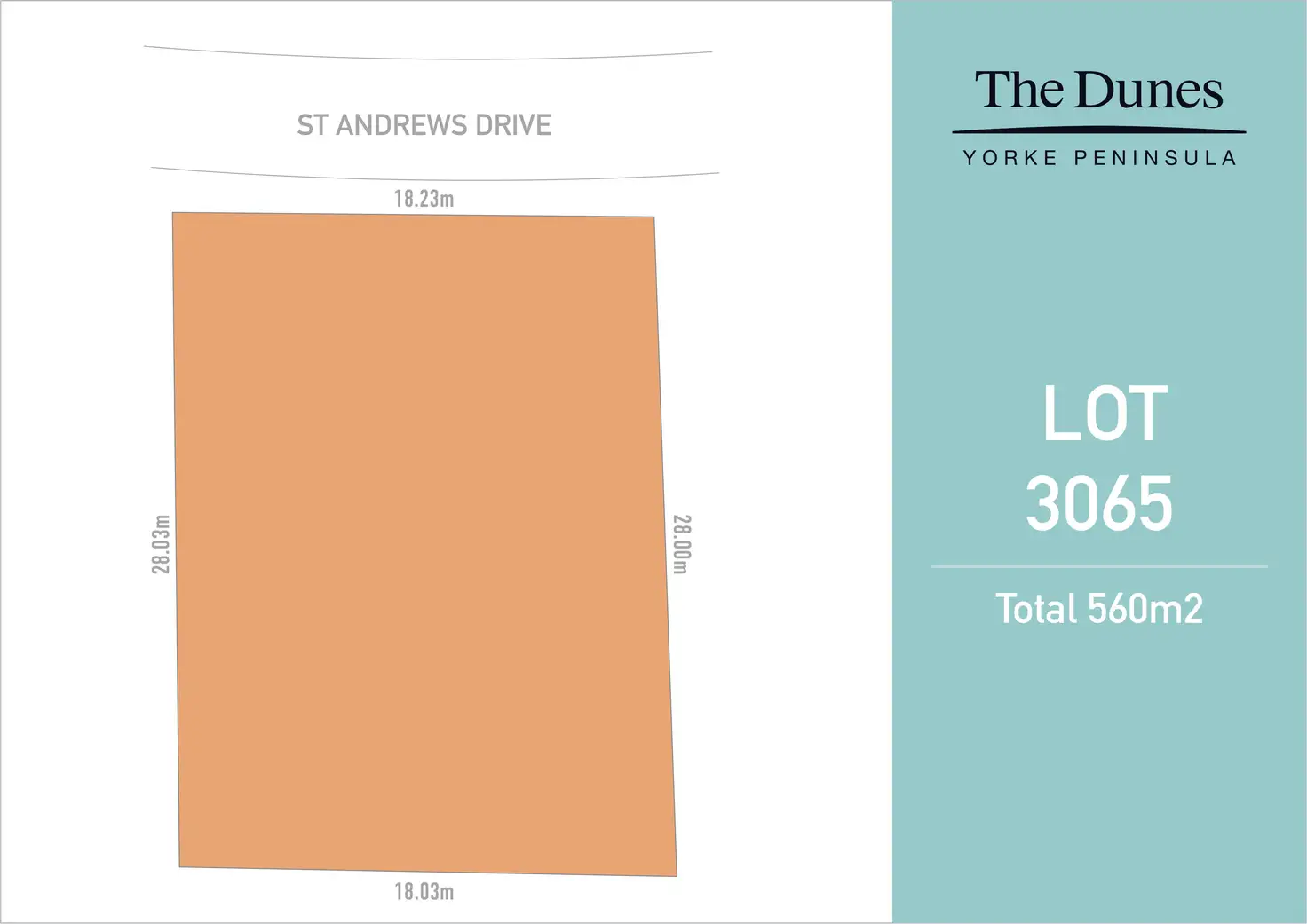Main view of Homely land listing, LOT 3065 St Andrews Drive, Port Hughes SA 5558