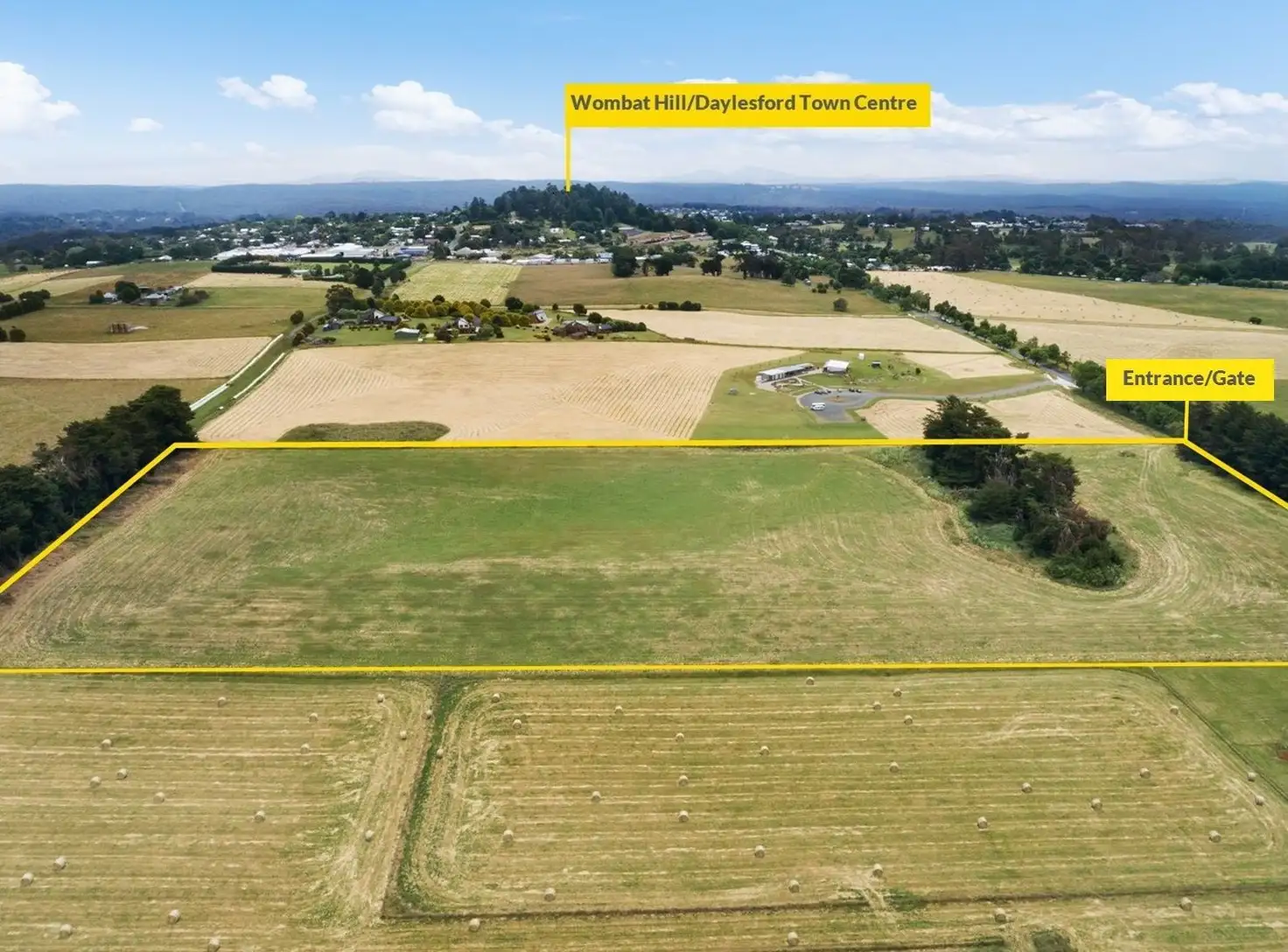 Main view of Homely land listing, 110 Daylesford-Trentham Road, Daylesford VIC 3460