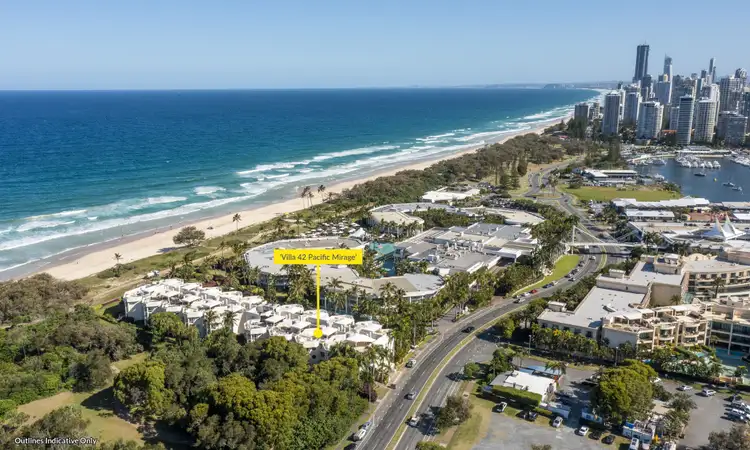 Third view of Homely apartment listing, 42/135 'Pacific Mirage' Seaworld Drive, Main Beach QLD 4217