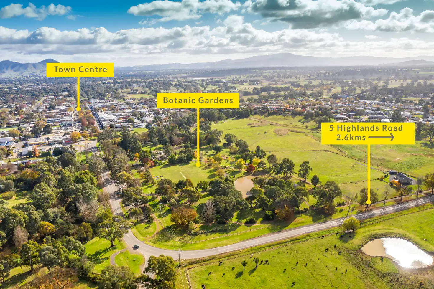 Main view of Homely land listing, 5 Highlands Road, Mansfield VIC 3722