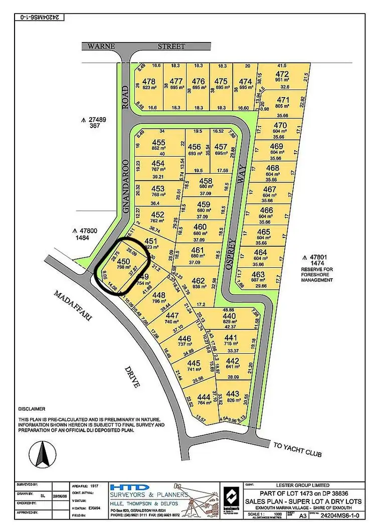 Third view of Homely land listing, 35 Madaffari Drive, Exmouth WA 6707
