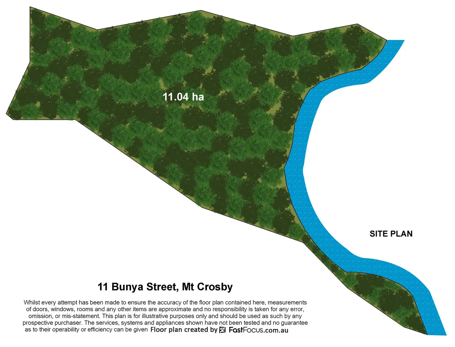Main view of Homely land listing, 11 Bunya Street, Mount Crosby QLD 4306