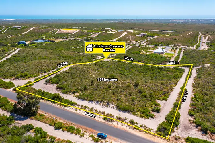 Main view of Homely land listing, 2 INDIANA CRESCENT,, Karakin WA 6044