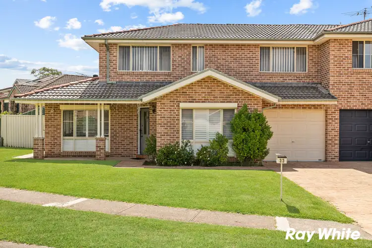 Main view of Homely semi-detached listing, 33 Seldon Street, Quakers Hill NSW 2763