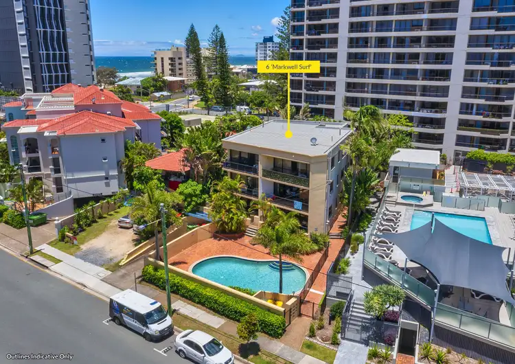 Third view of Homely unit listing, 6/16 Markwell Avenue, Surfers Paradise QLD 4217