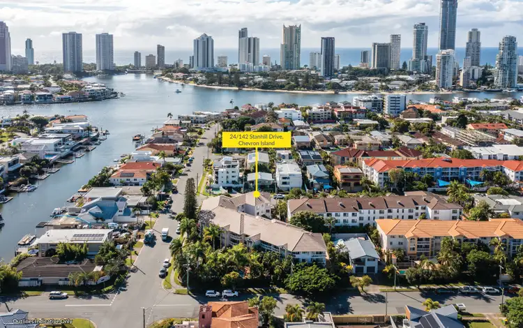 Second view of Homely apartment listing, 24/142 Stanhill Drive, Chevron Island QLD 4217