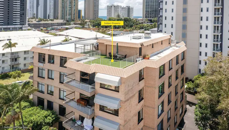 Sixth view of Homely apartment listing, 501/3 Oak Avenue, Surfers Paradise QLD 4217