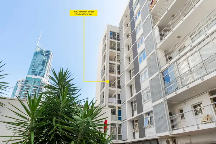 Third view of Homely apartment listing, 4D/34 Hanlan Street, Surfers Paradise QLD 4217