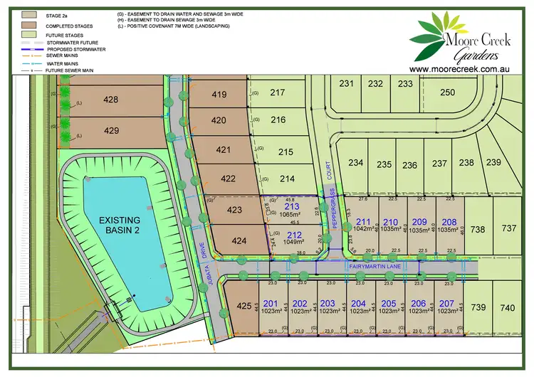 LOT 213, Peppergrass Court Stage 2A Moore Creek Gardens, Tamworth NSW 2340