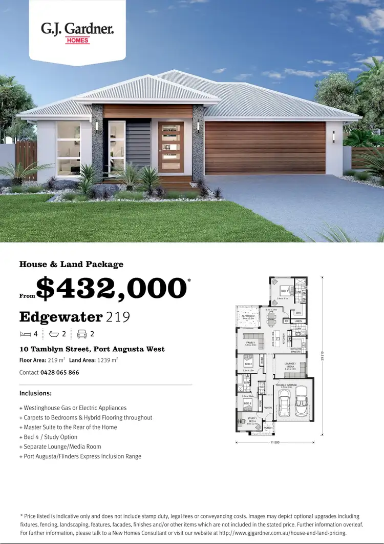 Second view of Homely land listing, 10 Tamblyn Street, Port Augusta West SA 5700