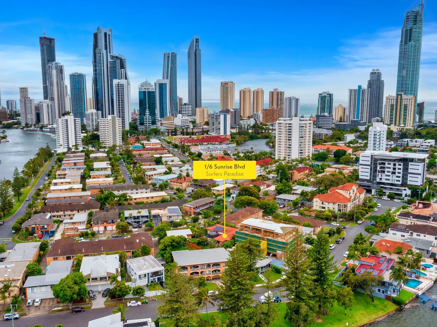 Main view of Homely unit listing, 1A/6 Sunrise Boulevard, Surfers Paradise QLD 4217