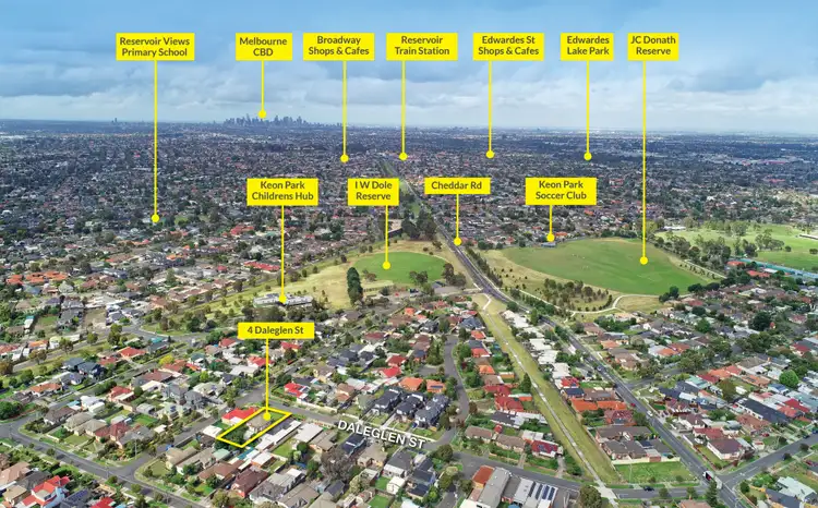 Second view of Homely house listing, 4 Daleglen Street, Reservoir VIC 3073