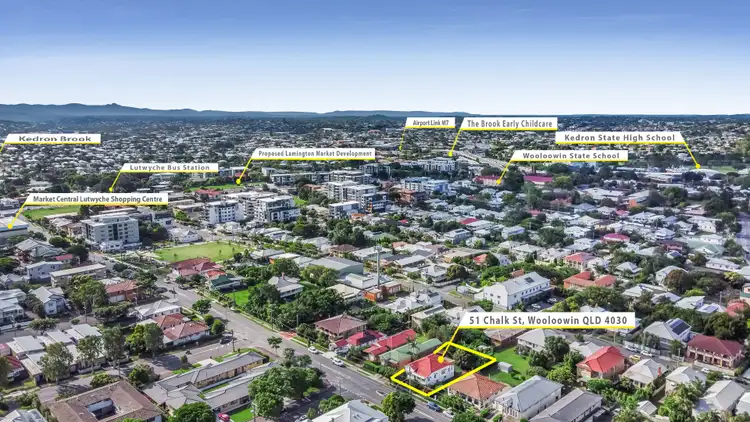 Fourth view of Homely house listing, 51 Chalk Street, Wooloowin QLD 4030