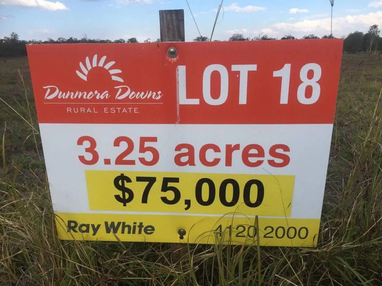 Main view of Homely land listing, Lot 18 Lomandra Lane, Dunmora QLD 4650