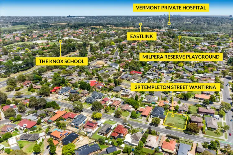 Second view of Homely land listing, 29 Templeton Street, Wantirna VIC 3152