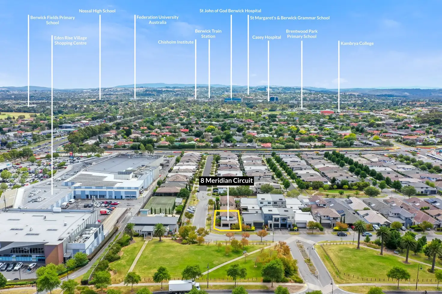 Main view of Homely house listing, 8 Meridian Circuit, Berwick VIC 3806