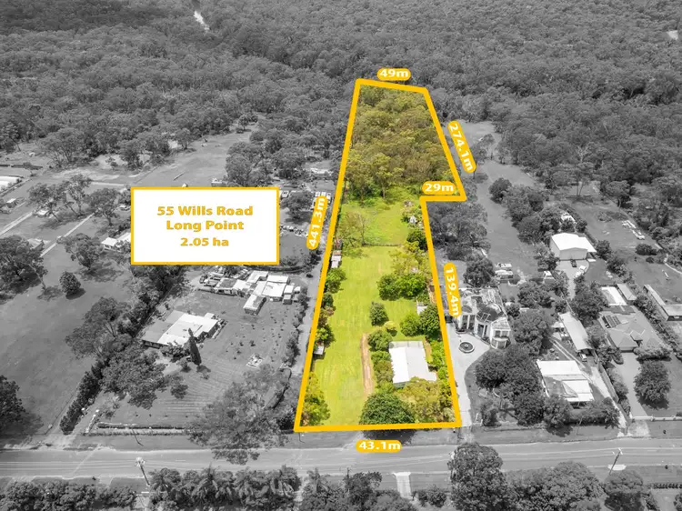 Main view of Homely house listing, 55 Wills Road, Long Point NSW 2564