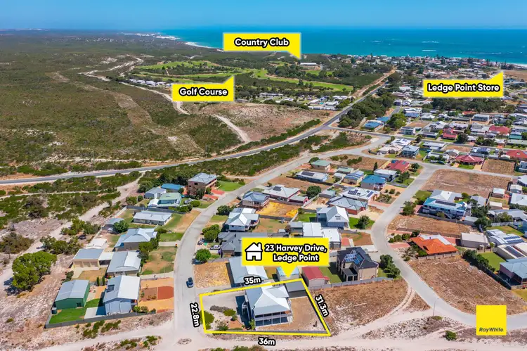 Second view of Homely house listing, 23 Harvey Drive, Ledge Point WA 6043