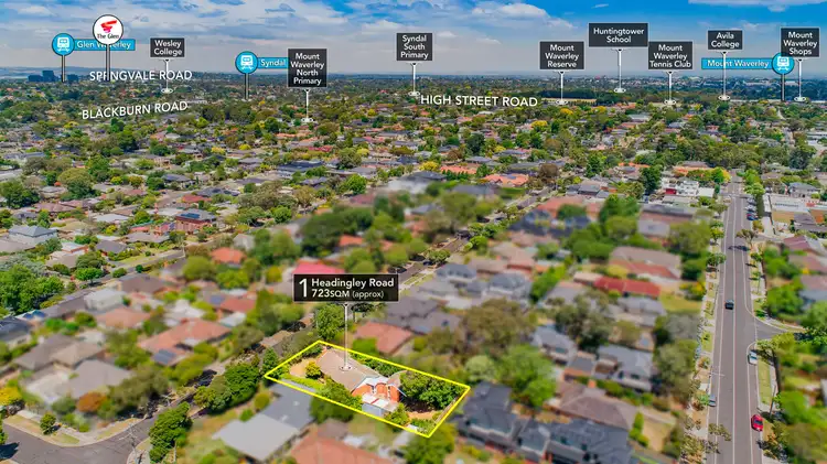 Main view of Homely house listing, 1 Headingley Road, Mount Waverley VIC 3149