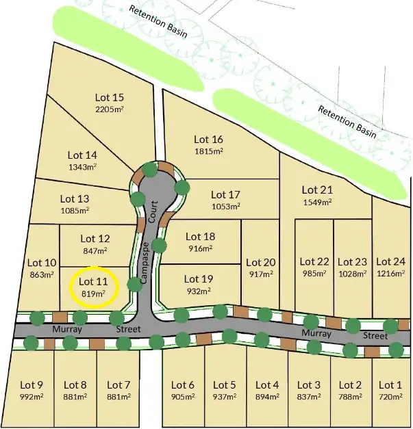 Second view of Homely land listing, 21 Murray Street, Nagambie VIC 3608