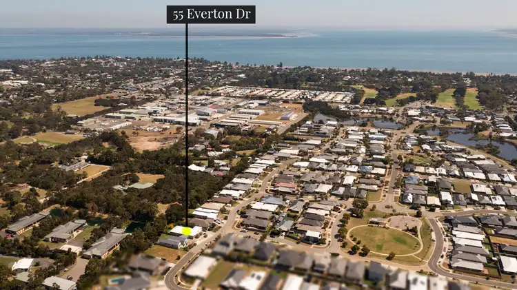 Second view of Homely house listing, 55 Everton Drive, Cowes VIC 3922