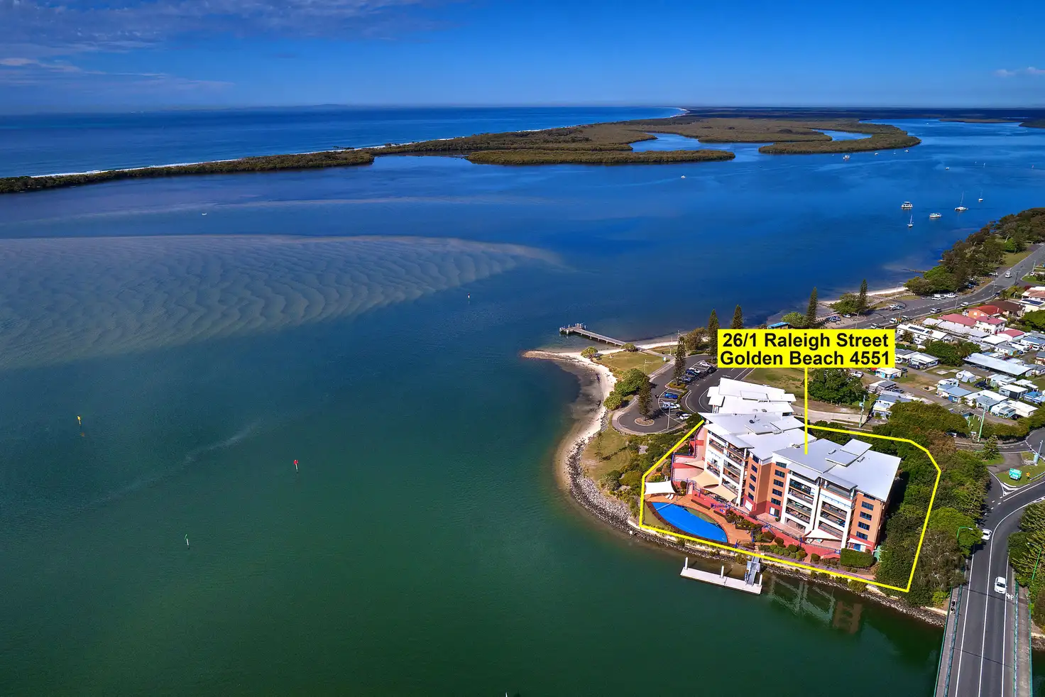 Main view of Homely apartment listing, Unit 26/1 Raleigh Street, Golden Beach QLD 4551