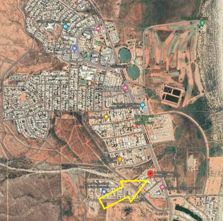 Third view of Homely land listing, 6 Griffiths Way, Exmouth WA 6707