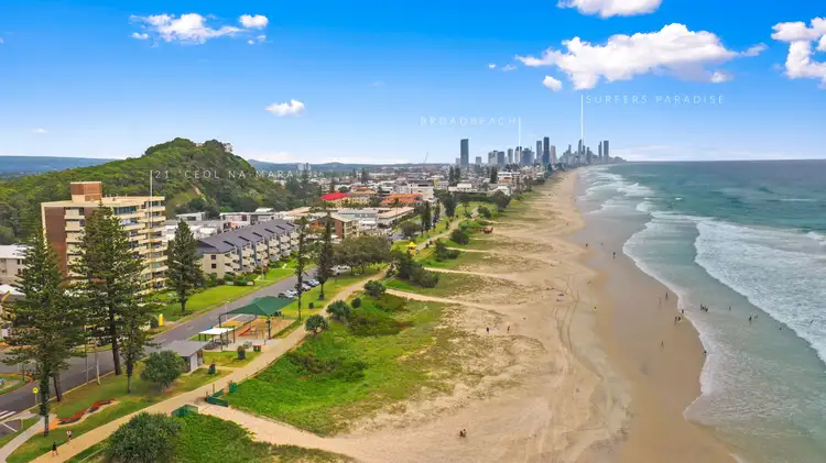 Main view of Homely apartment listing, 21/90 Marine Parade, Miami QLD 4220