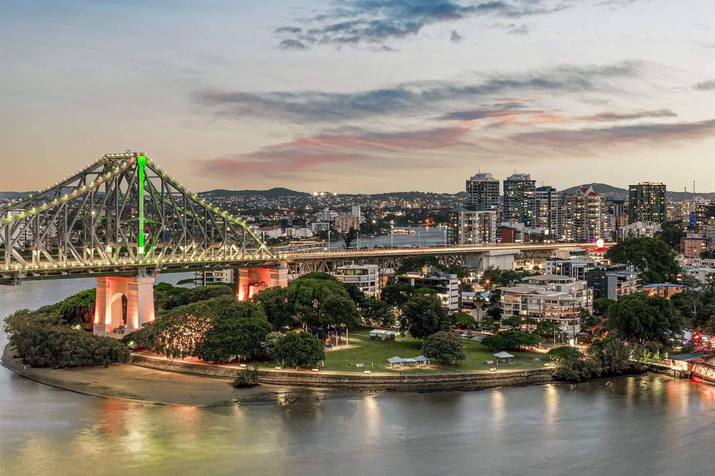 Main view of Homely apartment listing, 181/30 Macrossan Street, Brisbane City QLD 4000