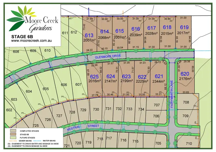 Second view of Homely land listing, LOT 623, Stage 6B Moore Creek Gardens, Tamworth NSW 2340