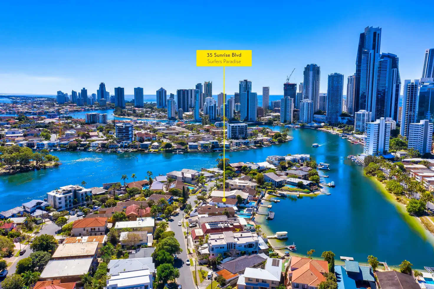 Main view of Homely house listing, 35 Sunrise Boulevard, Surfers Paradise QLD 4217