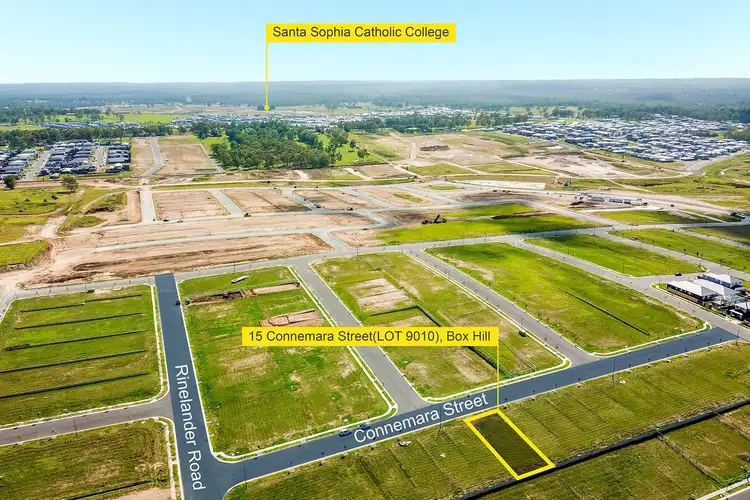 Third view of Homely land listing, 15 Connemara Street (LOT 9010), Box Hill NSW 2765