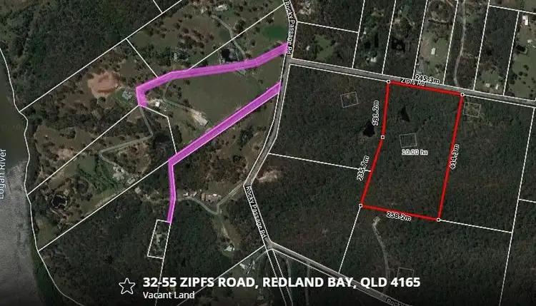 Third view of Homely land listing, 33-55 Zipfs Road, Redland Bay QLD 4165
