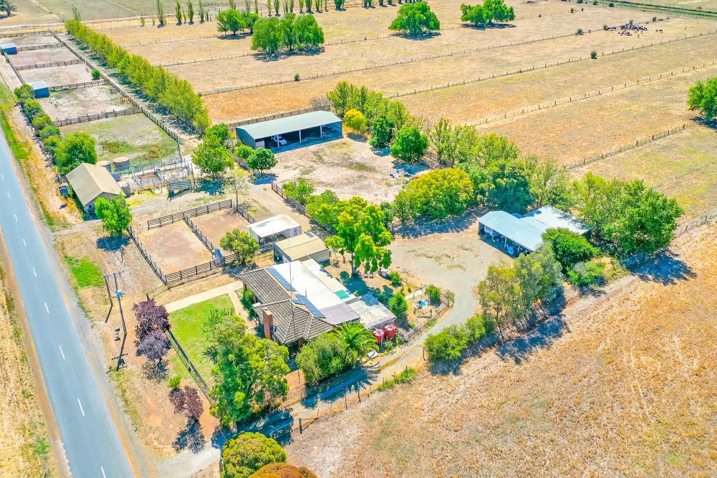 Main view of Homely rural property listing, 1206 Prairie-Rochester Road, Lockington VIC 3563