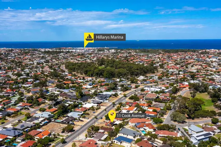 Third view of Homely house listing, 11 Cook Avenue, Hillarys WA 6025