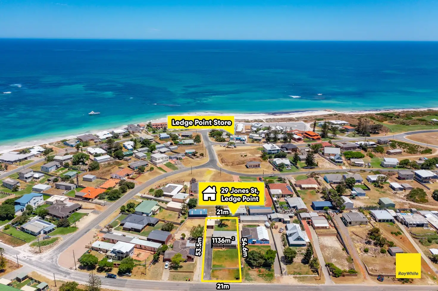 Main view of Homely house listing, 29 JONES Street, Ledge Point WA 6043