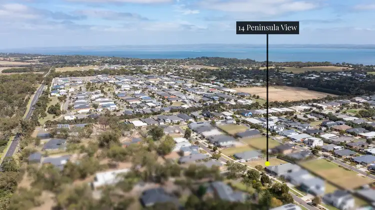 Third view of Homely land listing, 14 Peninsula View, Cowes VIC 3922