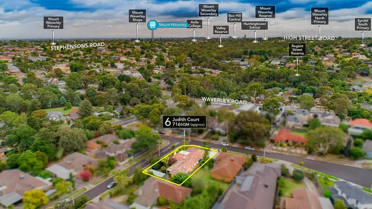 Second view of Homely house listing, 6 Judith Court, Mount Waverley VIC 3149