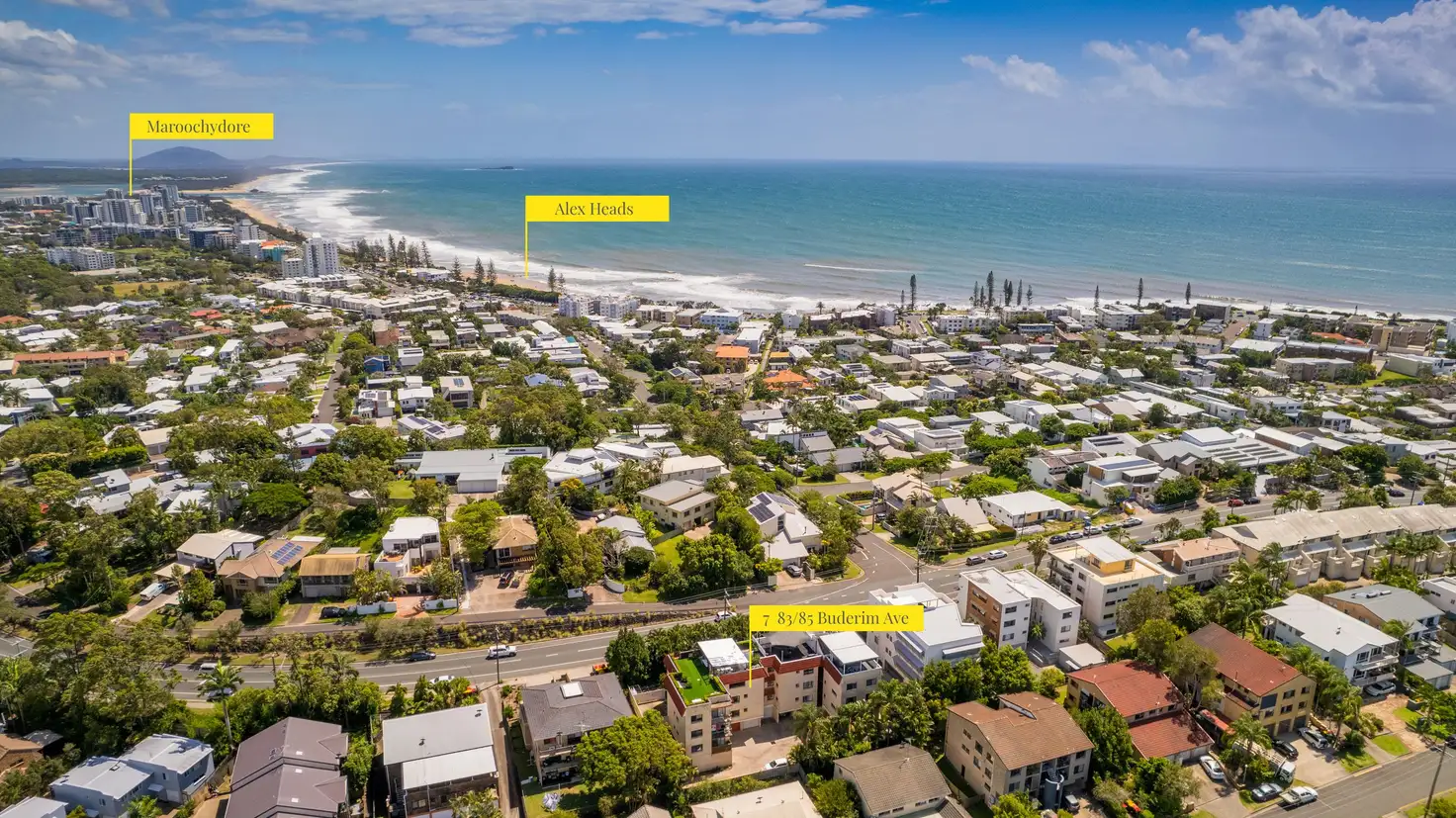 Main view of Homely unit listing, 7/83-85 Buderim Avenue, Mooloolaba QLD 4557