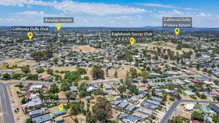 Second view of Homely house listing, 2/28 Campbell Street, Eaglehawk VIC 3556
