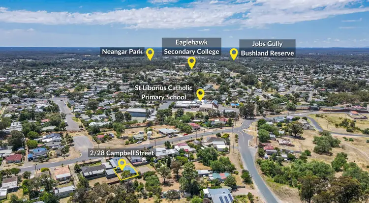 Fifth view of Homely house listing, 2/28 Campbell Street, Eaglehawk VIC 3556