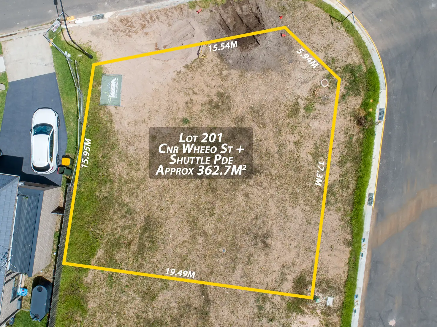 Main view of Homely land listing, Lot 201 Shuttle Parade, Schofields NSW 2762