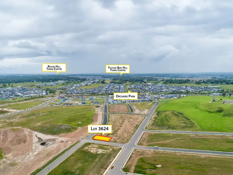 Fourth view of Homely land listing, Lot 3624 Keystone Way ( Gables ), Box Hill NSW 2765