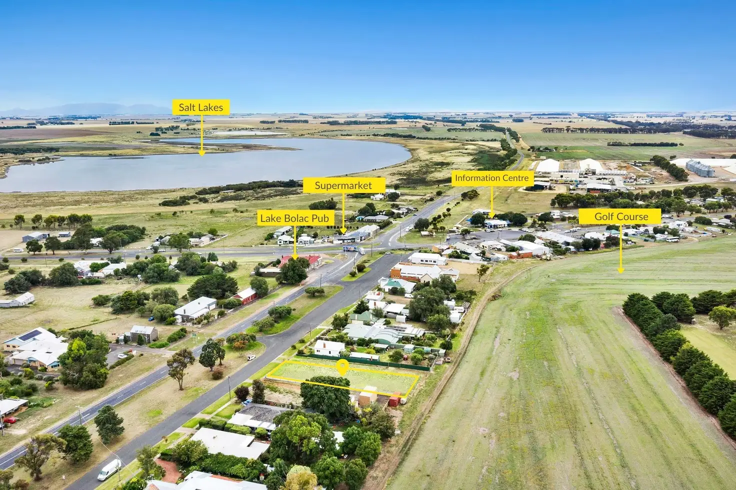 Main view of Homely land listing, 156 Montgomery Street, Lake Bolac VIC 3351